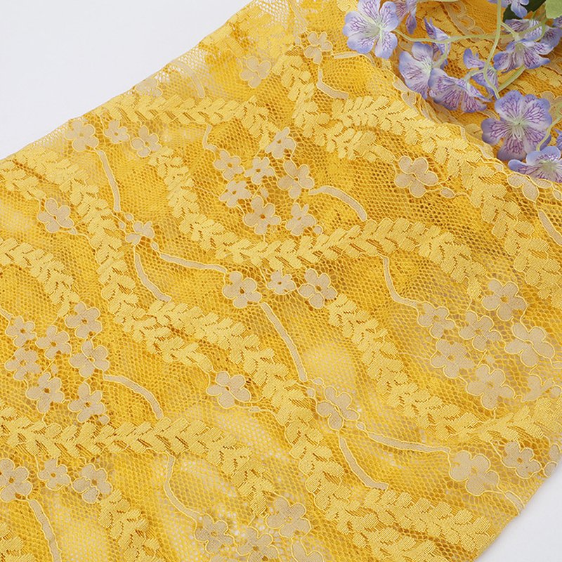 Lace Fabric Dress Cutwork Nylon for Women's Wear Wholesale Supplier 6